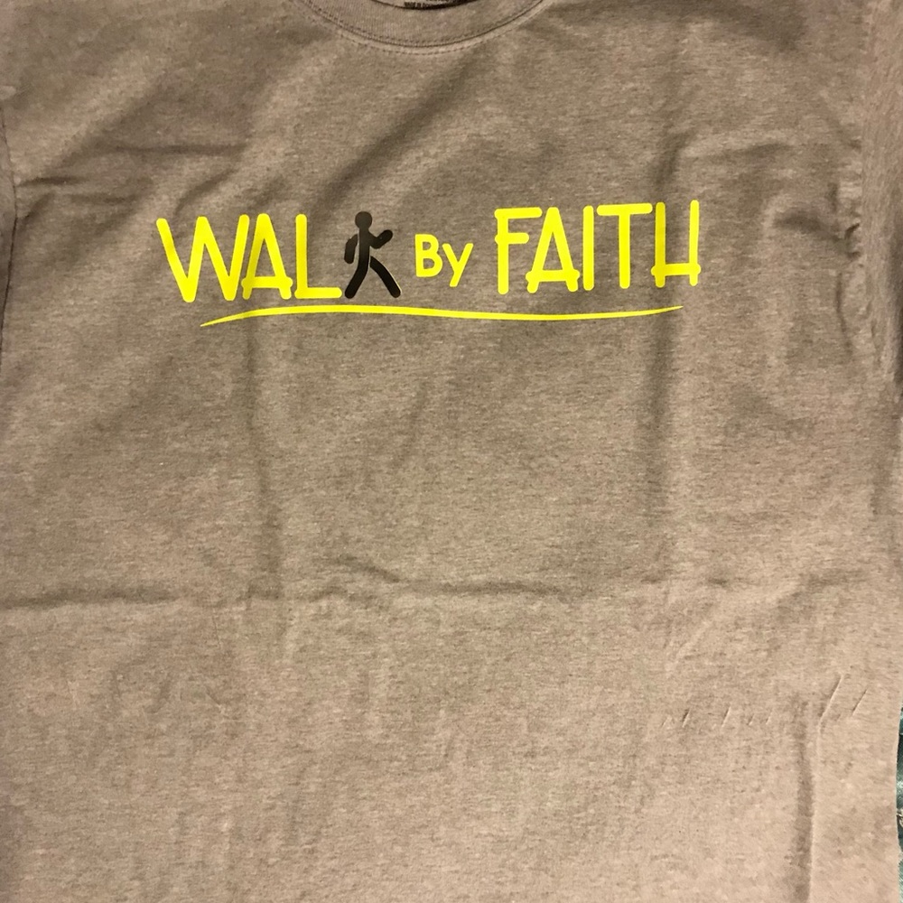 Walk by faith T-shirt